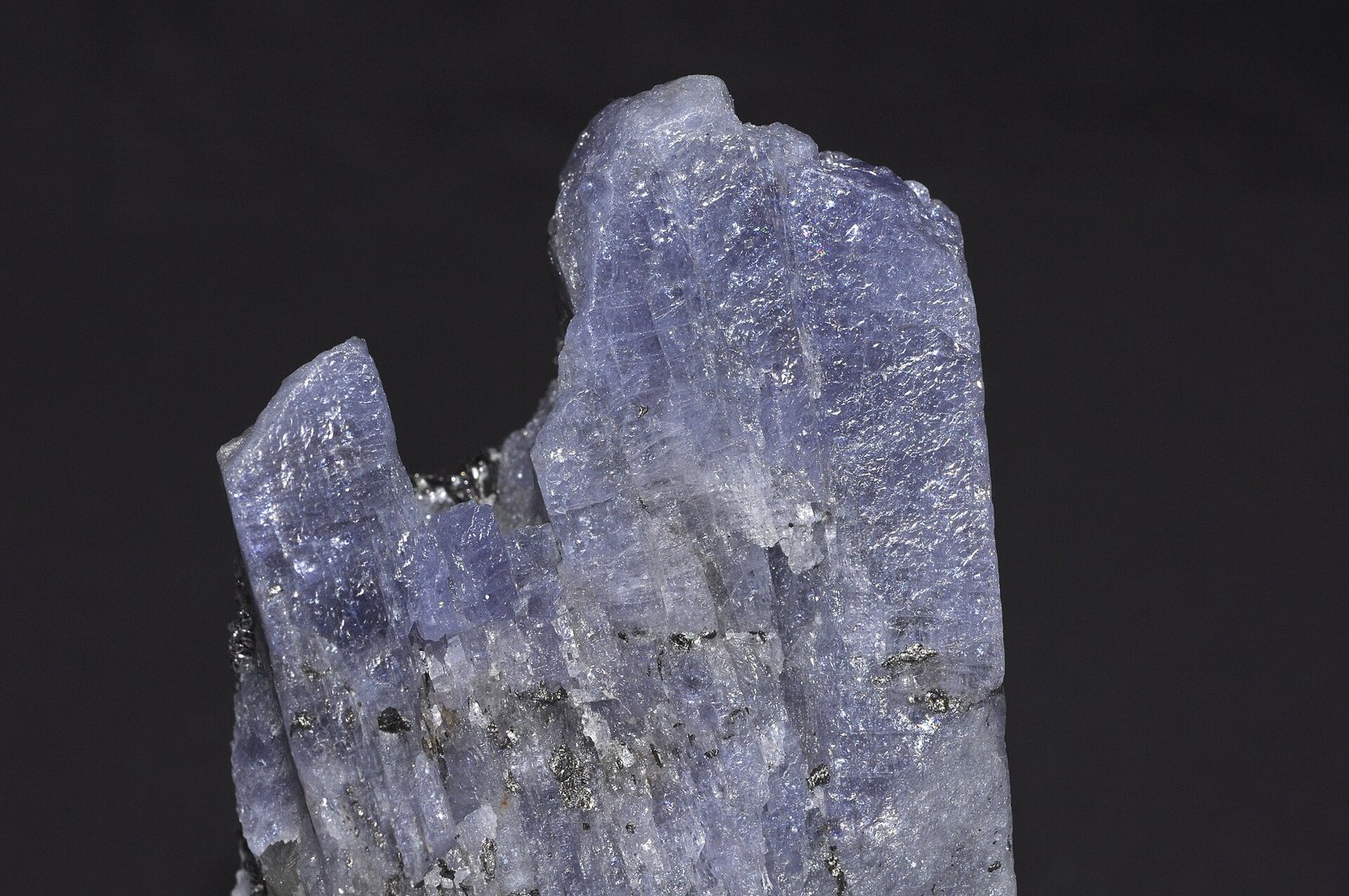 Illustrative image: Rough tanzanite crystal
